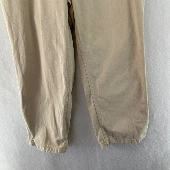 Woman Within Jeans Women's Sz 20WP Beige Straight High-Rise Elastic Waist Denim - Picture 7 of 10